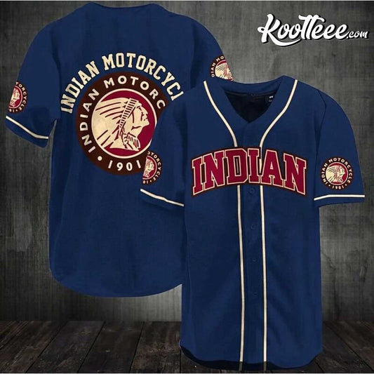 Indian Motorcycle 1901 Baseball Jersey