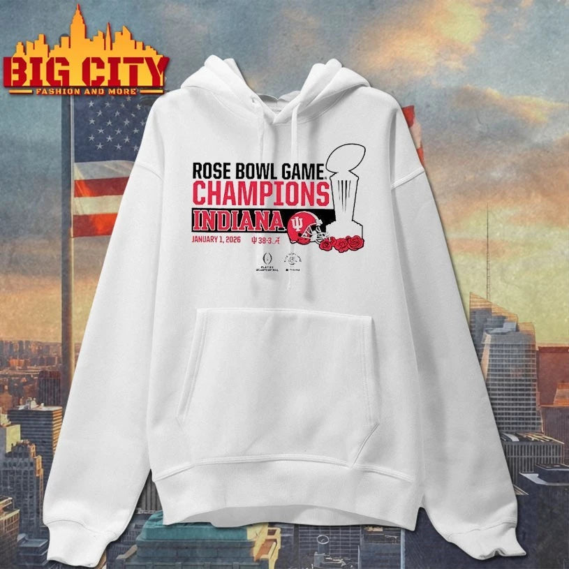 Indiana Beats Alabama 38-3 Rose Bowl Champions Shirt