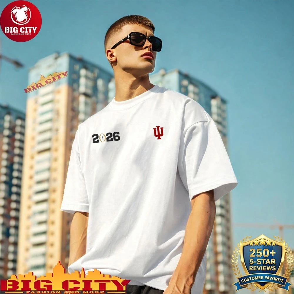 Indiana Football 2026 Championship logo shirt