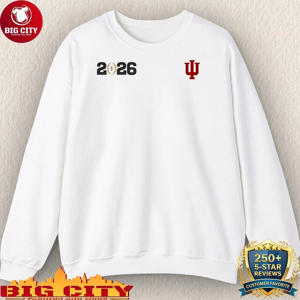Indiana Football 2026 Championship logo shirt