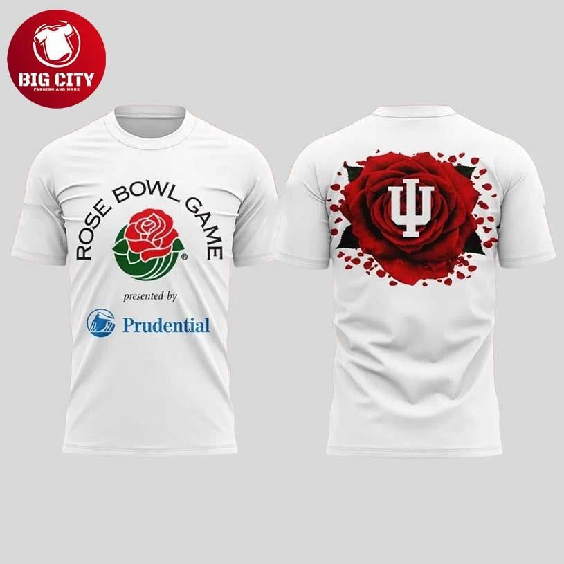 Indiana Football Rose Bowl Game Two Sided Shirt