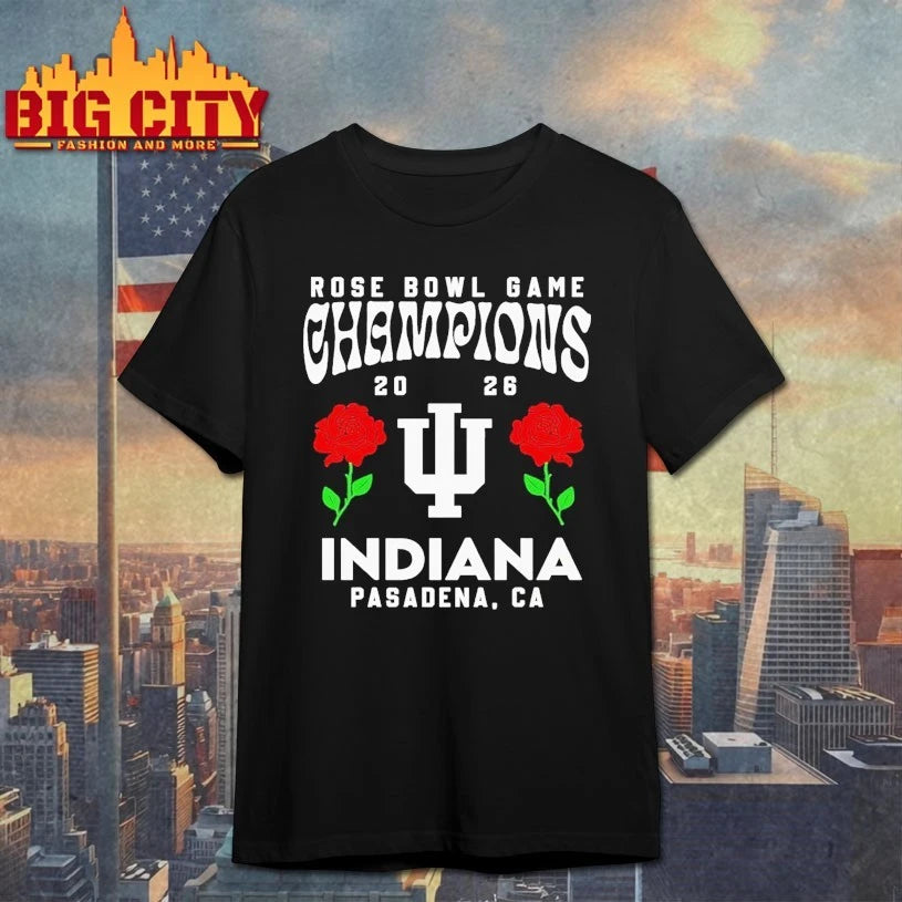 Indiana Rose Bowl Champions 2026 Pasadena Ca Shirt
