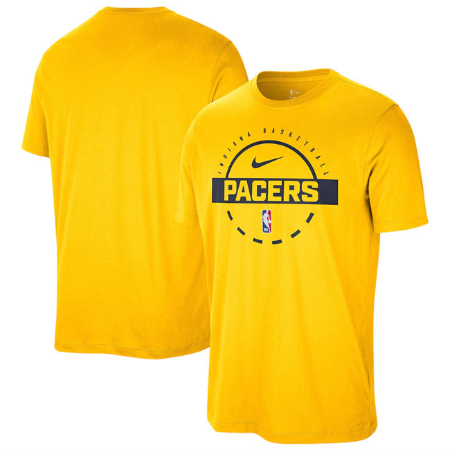 Indiana Pacers Yellow Practice T-Shirt