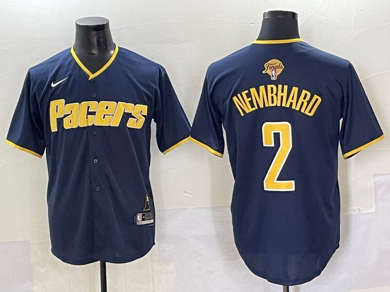Indiana Pacers #2 Andrew Nembhard nba Collaboration Style 1
