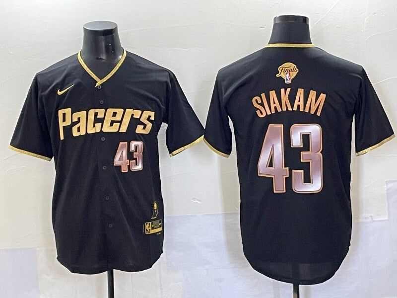 Indiana Pacers #43 Pascal Siakam nba Collaboration Style 7