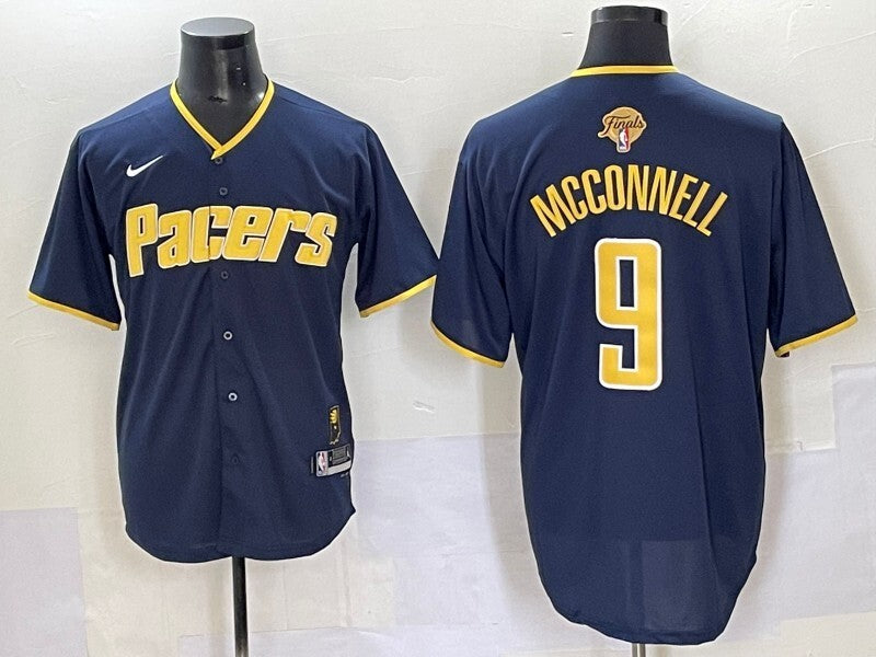 Indiana Pacers #9 T.J. McConnell nba Collaboration Style 3
