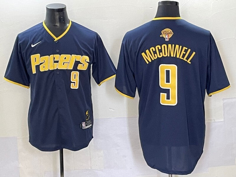 Indiana Pacers #9 T.J. McConnell nba Collaboration Style 4