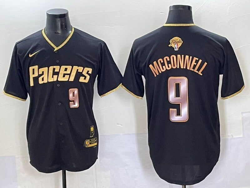 Indiana Pacers #9 T.J. McConnell nba Collaboration Style 5