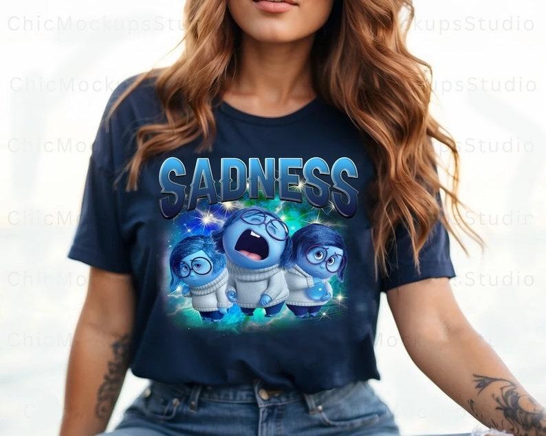 Inside Out Characters Shirts, Inside Out Group Matching, Inside Out Family Party, Joy Sadness Fear Anxiety Shirt Hoodie,...