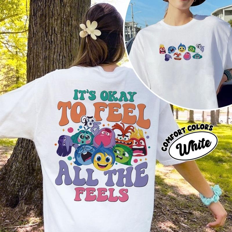 Inside Out It's Okay To Feel All The Feels Shirt Hoodie, Sweatshirt | WearSparks.com