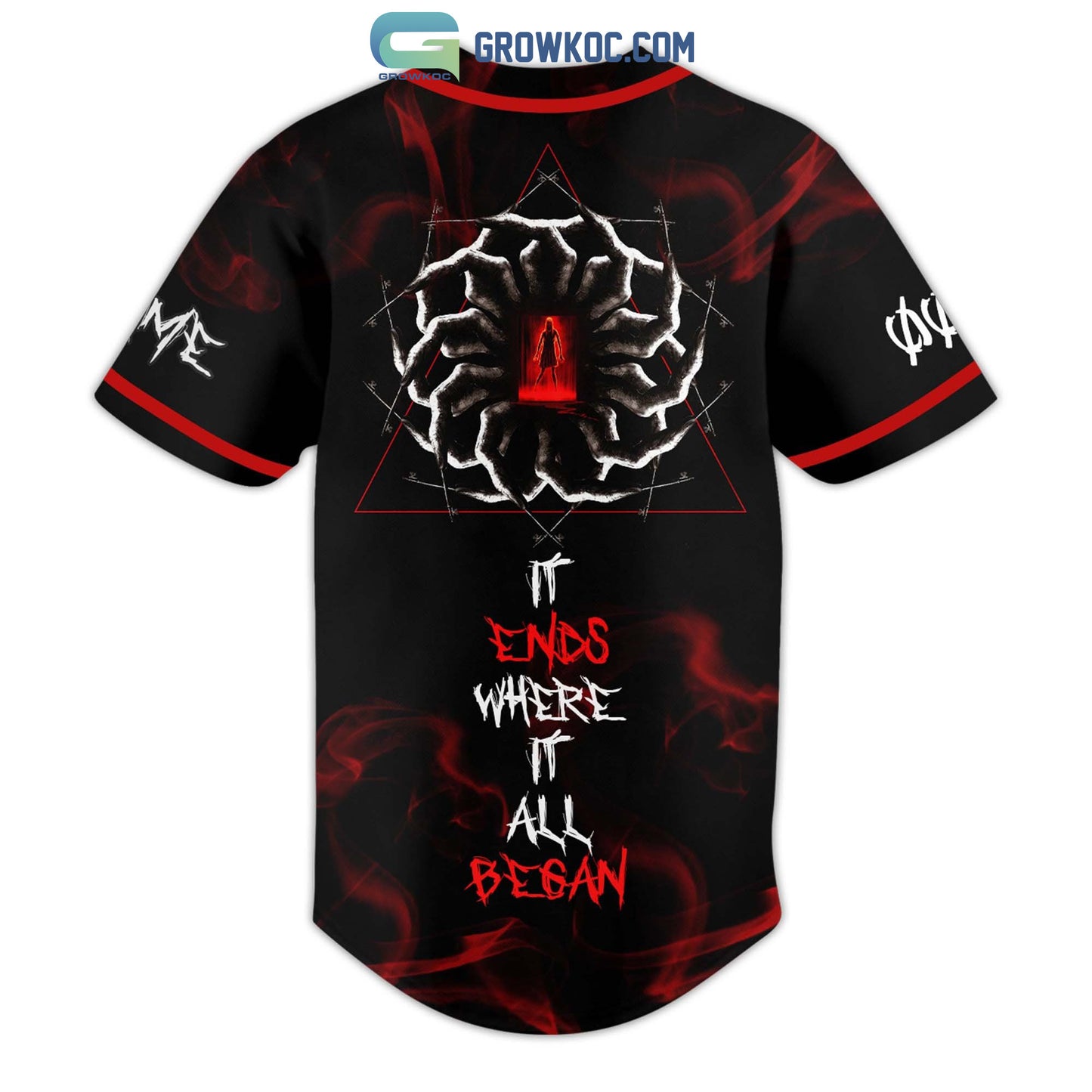 Insidious The Red Door It Ends Where It All Began Personalized Baseball Jersey