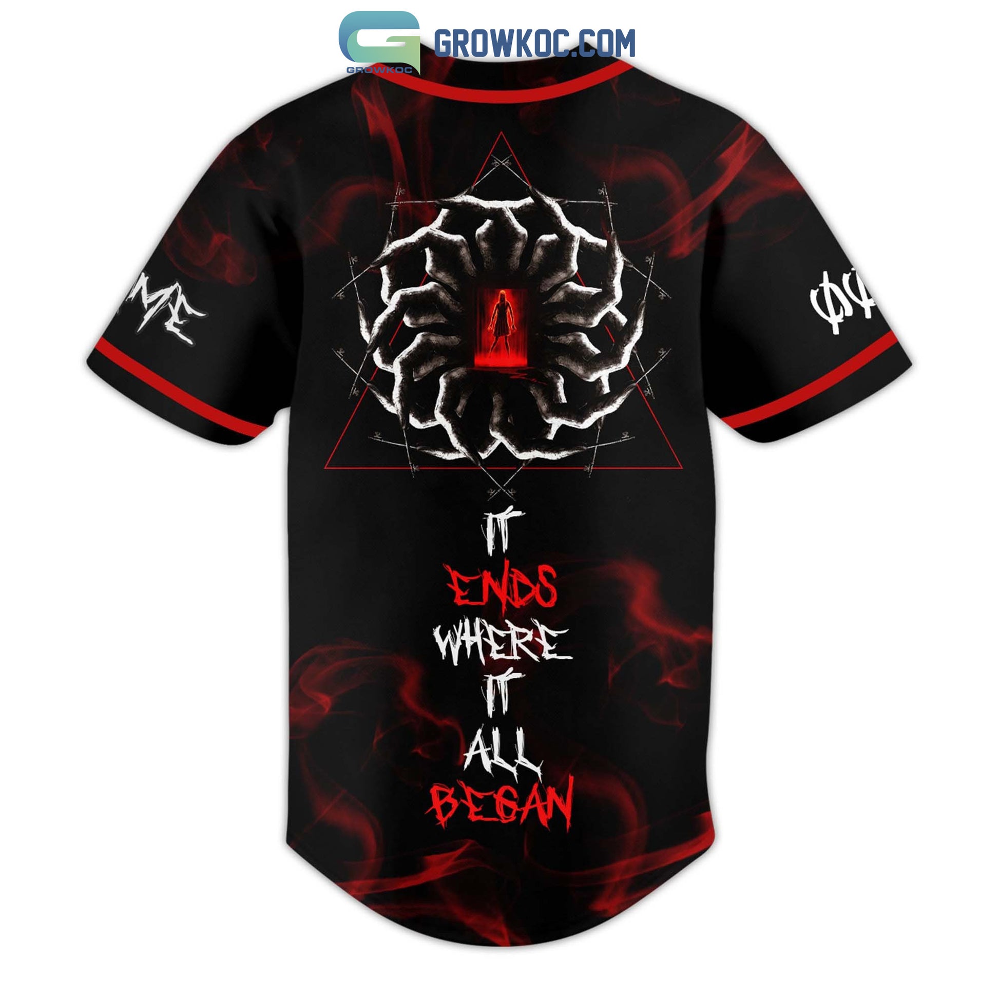 Insidious The Red Door It Ends Where It All Began Personalized Baseball Jersey