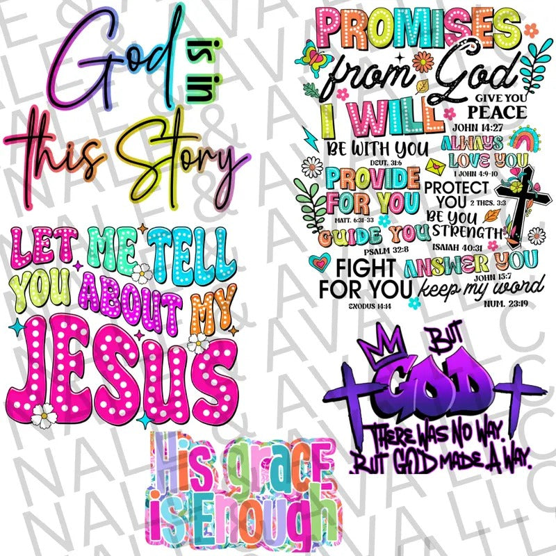 Inspirational DTF Pre-Made 22x48 Gang Sheet III & IV T-Shirts, Hoodie, Sweatshirt | WearSparks.com