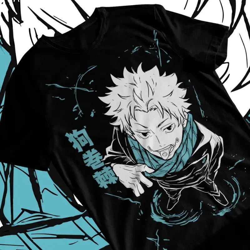 Inumaki Toge Unisex T-shirt, jujutsu Kaisen Jjk Satoru Gojo Anime Tee Menswear Top Hoodie, Sweatshirt | WearSparks.com