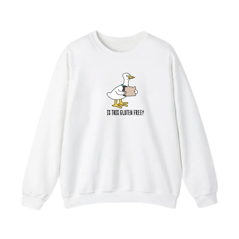 Is This Gluten Free? Shirt, Funny GlutenIntolerance Sweatshirt, Crewneck Sweaters For Women, Shirts for Men, Funny Silly...
