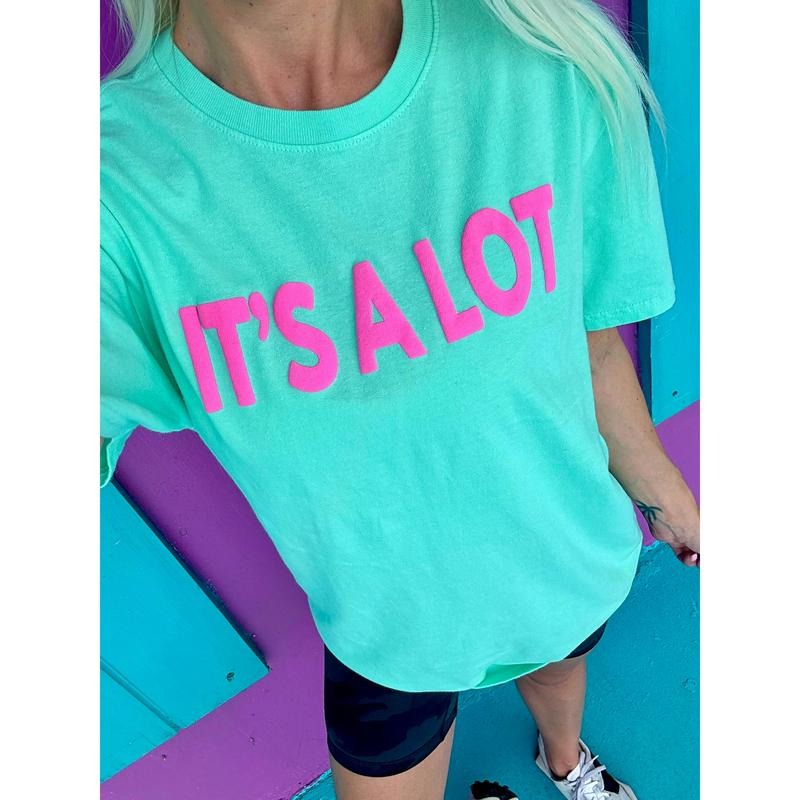It's A Lot Mint Tee Hoodie, Sweatshirt | WearSparks.com