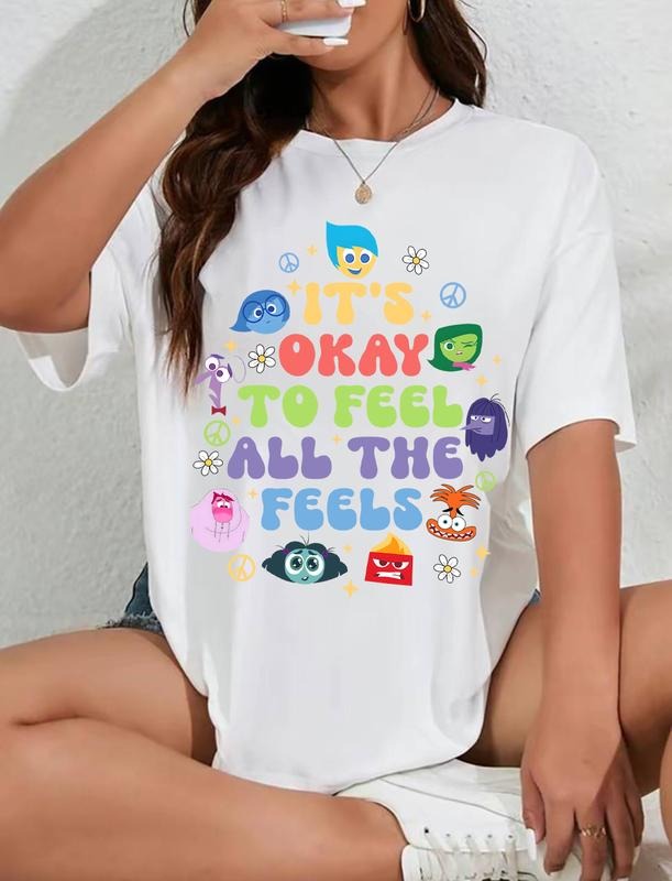 It's Okay To Feel All The Feels Shirt, Mental Health T-Shirt, Inclusion Sweatshirt, Speech Therapy Shirt, BCBA Shirt,...