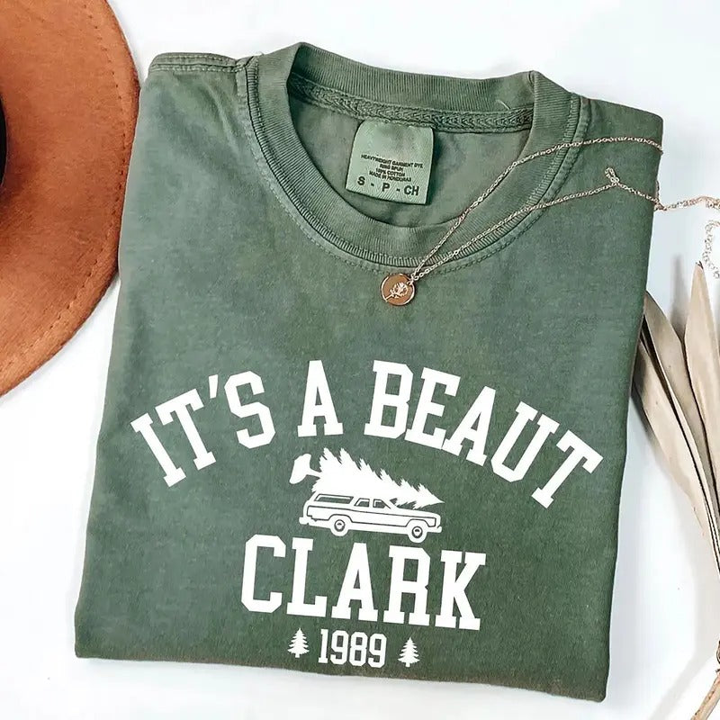 It's a Beaut Clark Sweatshirt, Griswold Christmas Shirt, Funny Christmas Shirt, Christmas Vacation Sweatshirt, Vintage...