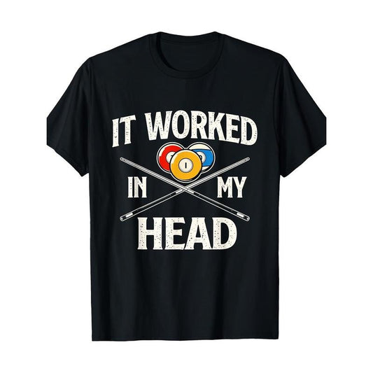 It works in my mind - Billiards Player Sports enthusiast T-shirt Made in USA Hoodie, Sweatshirt | WearSparks.com