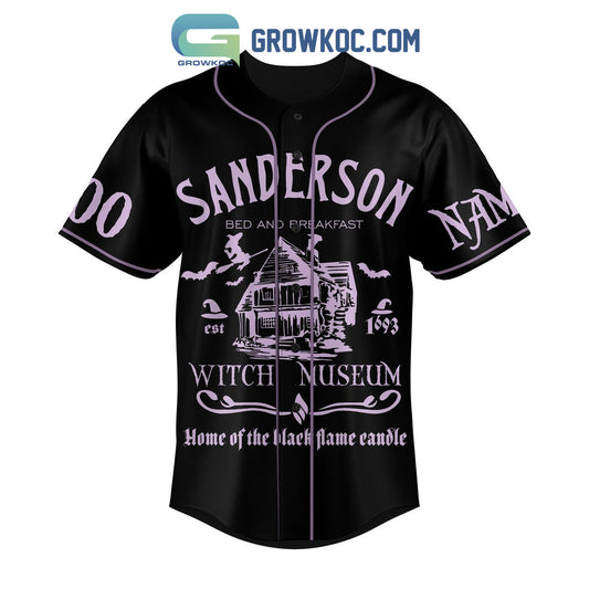 It’s Just A Bunch Of Hocus Pocus Sanderson Bed And Breakfast Personalized Baseball Jersey