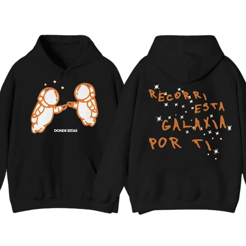 Ivan Cornejo 2-side Hoodie, Mirada Tour Merch double side, Ivan Cornejo 2024 Tour Merch, Astronaut Galaxia Hoodie, Tour...