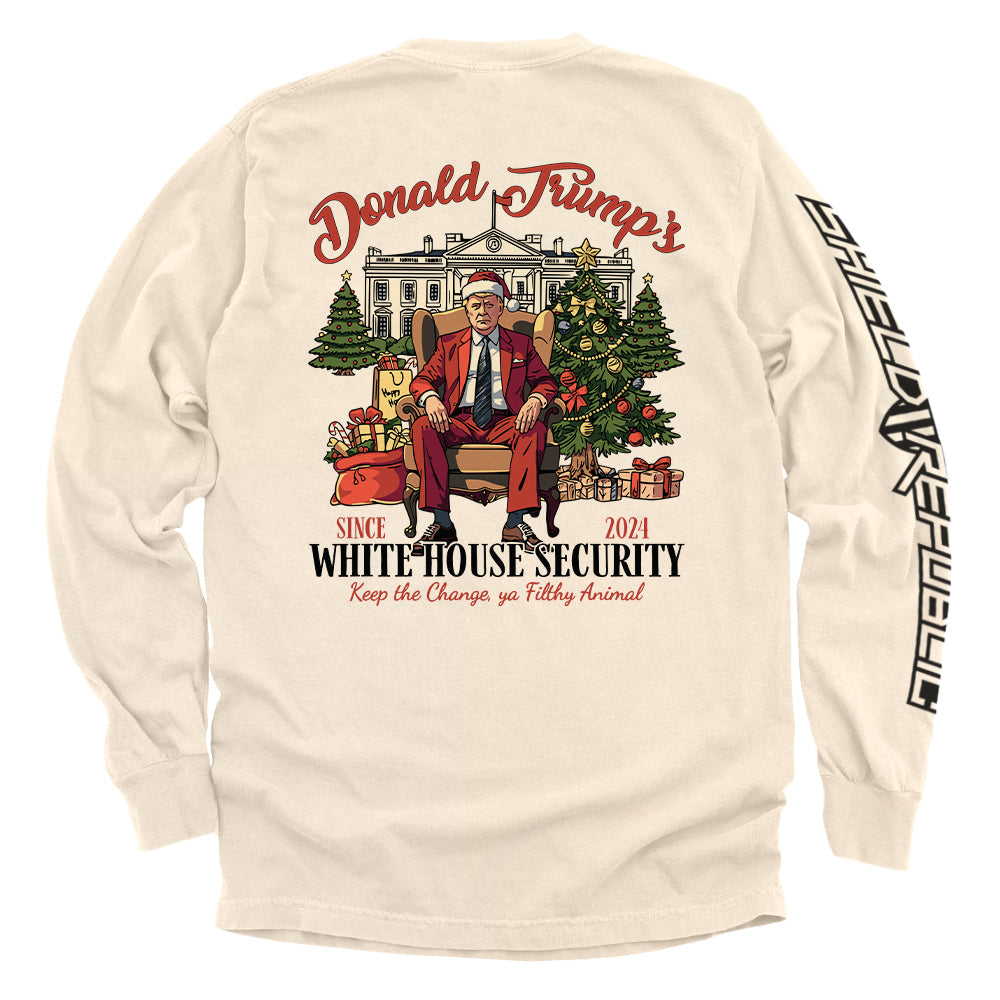 Donald Trump's White House Security Christmas T-Shirts, Hoodie, Sweatshirt | WearSparks.com (Image 5)