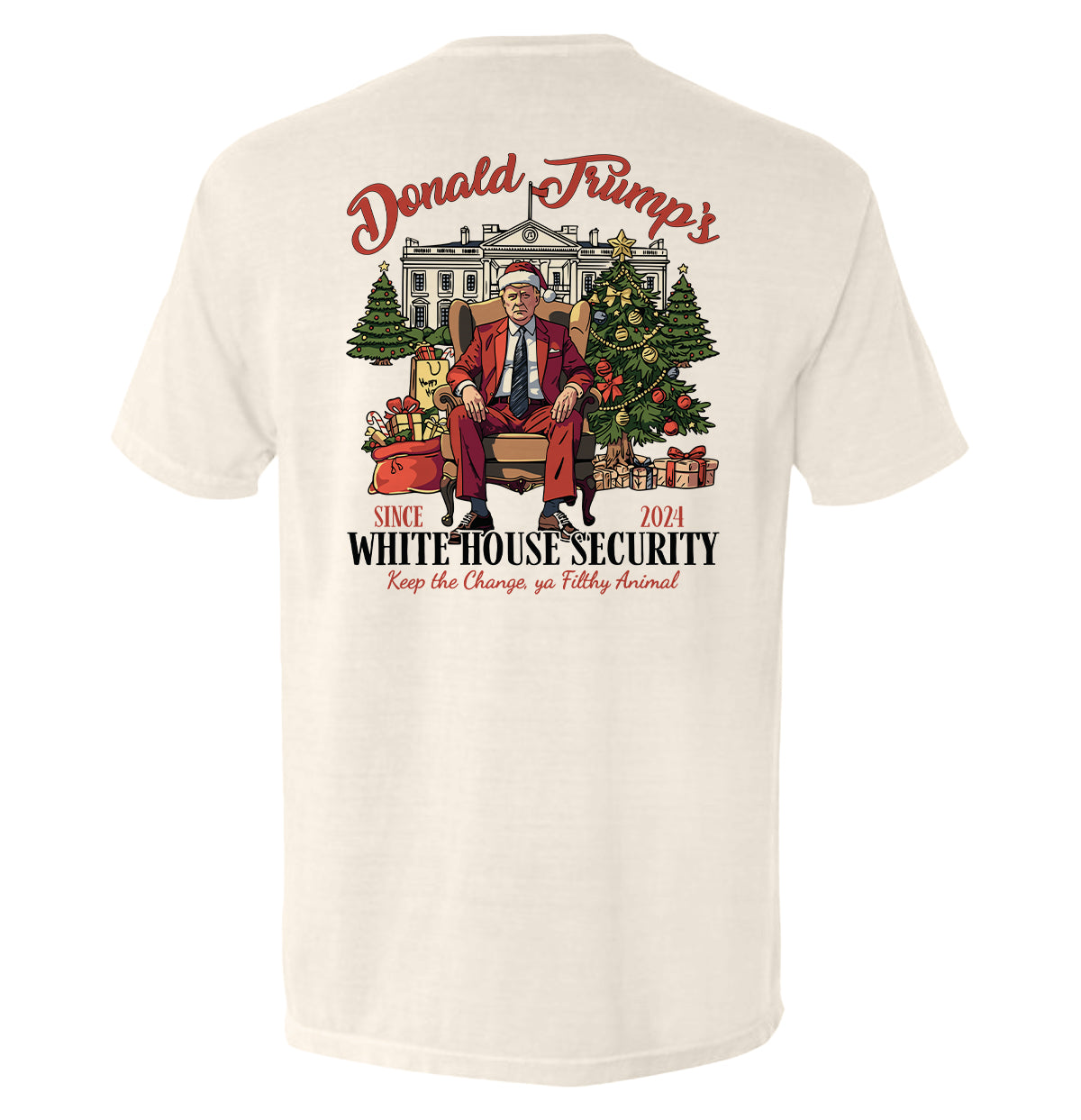 Donald Trump's White House Security Christmas T-Shirts, Hoodie, Sweatshirt | WearSparks.com (Image 3)