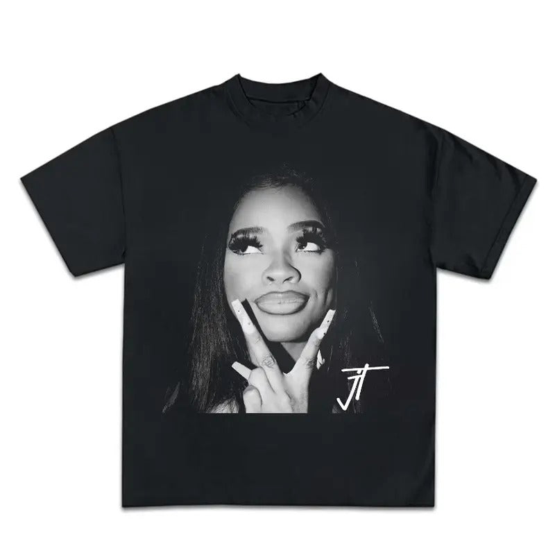 J.t Graphic Tee T-Shirt, Gift For Women and Man Unisex T-Shirt 90s Vintage Unisex Rap T-Shirt Vintage tee Top Womenswear...