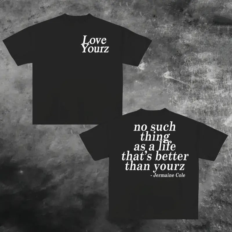 J Cole Dreamville Love Yourz Lyrics Graphic T-shirt Casual Hoodie, Sweatshirt | WearSparks.com