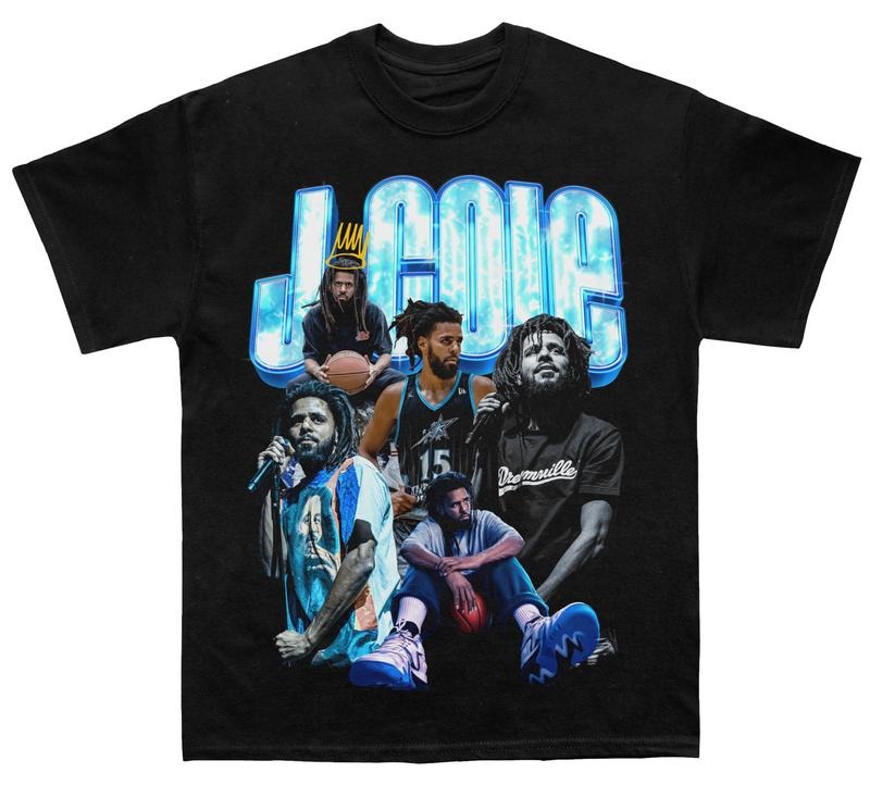 J Cole T-Shirt - Streetwear, Fans Gift For Men And Women T-Shirt Hoodie, Sweatshirt | WearSparks.com