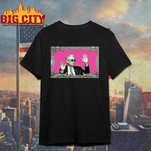 J-Pow The Money Maestro Meme Stock Shirt