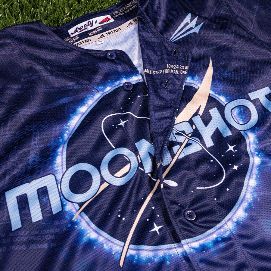Moonshot NASA Lifestyle Baseball Jersey *CUSTOM*
