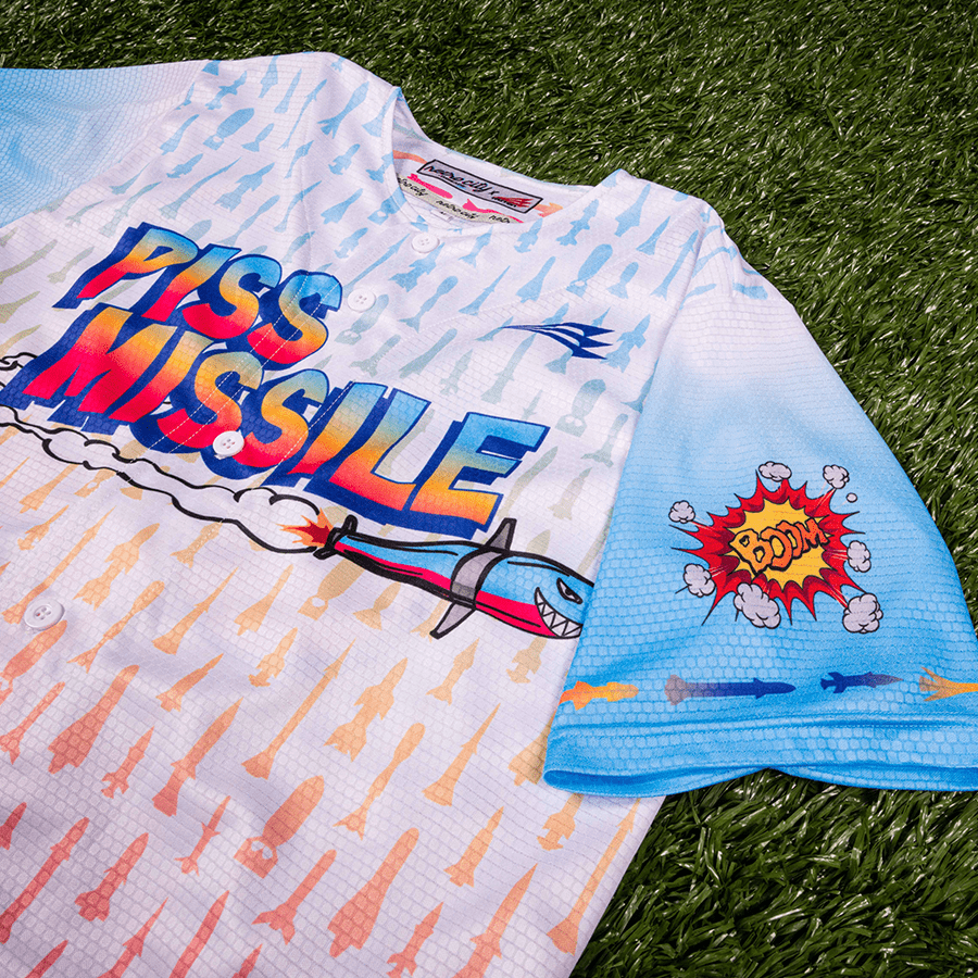 Piss Missile Lifestyle Baseball Jersey *CUSTOM*