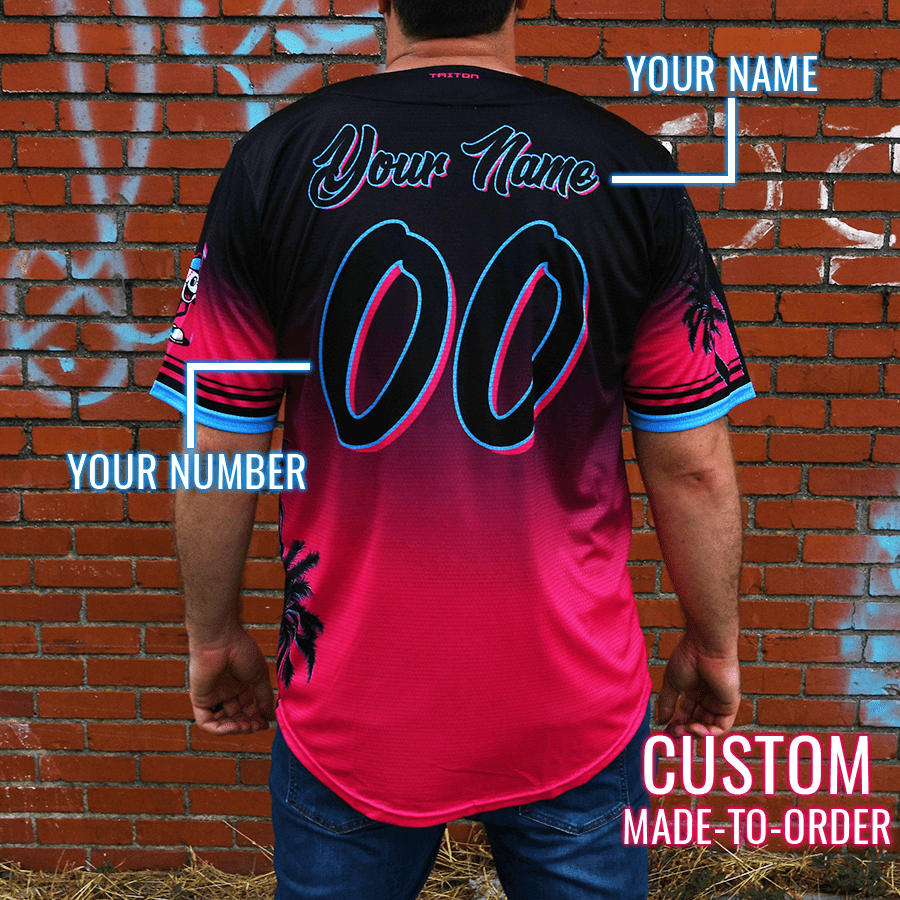 Wake and Rake Lifestyle Baseball Jersey *CUSTOM*