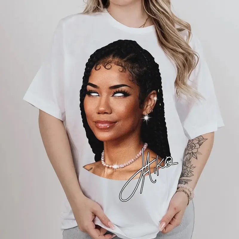 JHENE AIKO Big Face Rap Tee Shirt Hoodie, Sweatshirt | WearSparks.com