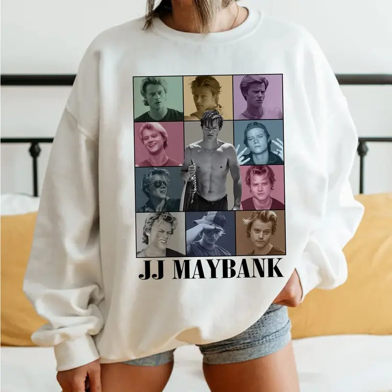 JJ Maybank Eras Tour Sweatshirt, Outer Banks OBX Apparel, Perfect Gift for Outer Banks, Gift For Movies Lovers, Gift For...