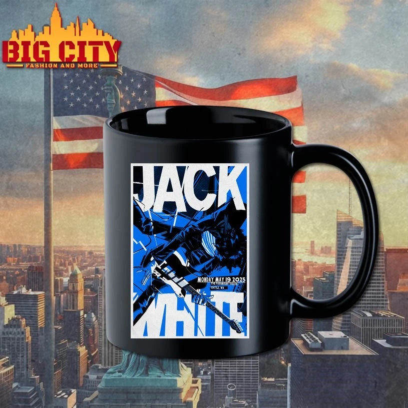 Jack White Seattle WA 5.19.2025 Poster shirt