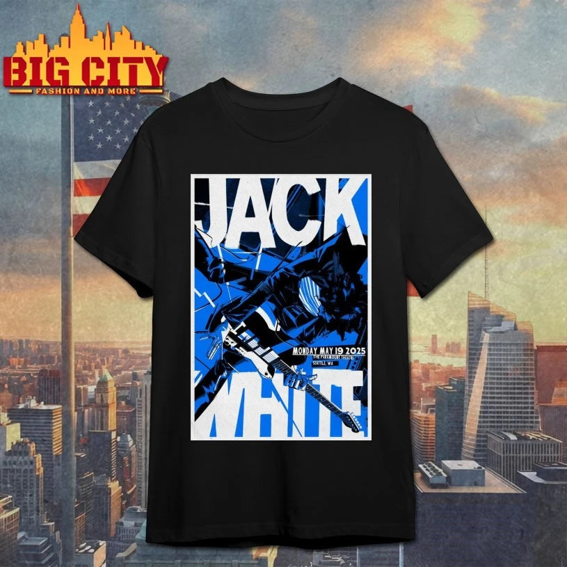Jack White Seattle WA 5.19.2025 Poster shirt