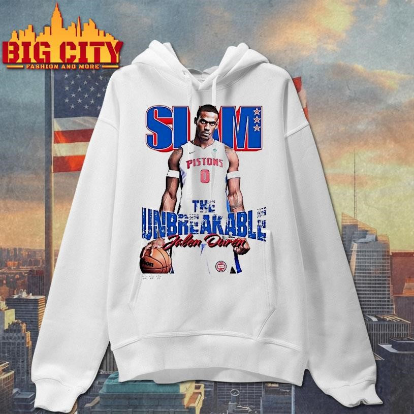 Jalen Duren Slam The Unbreakable Detroit Pistons Shirt