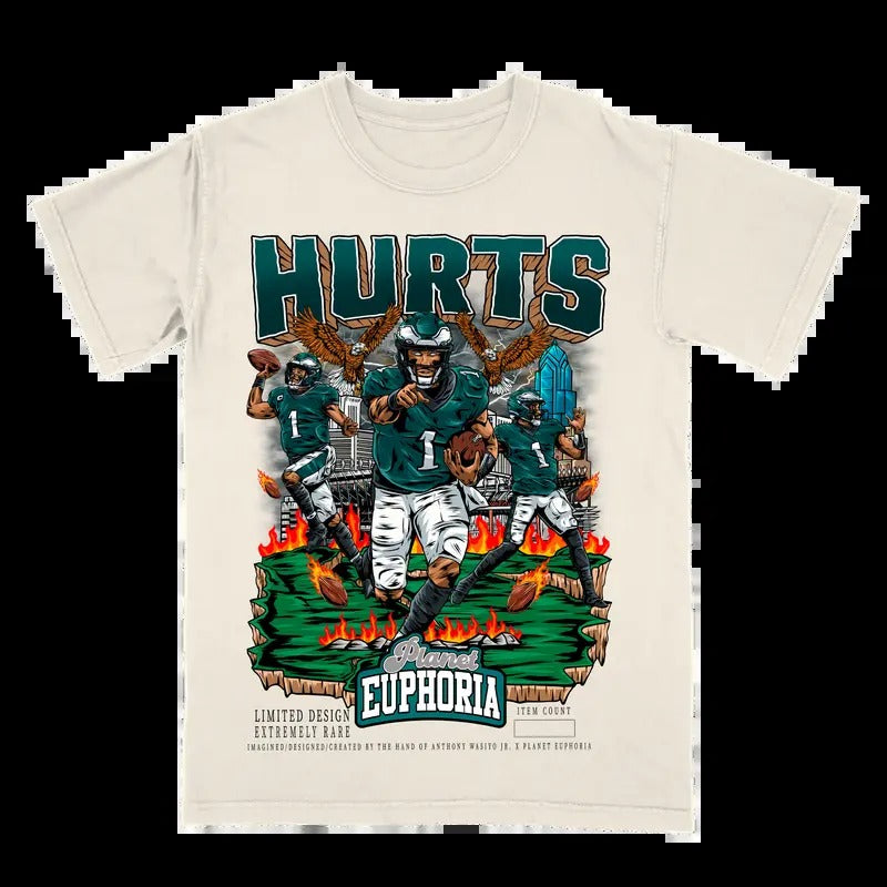 Jalen Hurts V2 Tee Gift For Fan - Men's Casual T-shirt - Menswear Hoodie, Sweatshirt | WearSparks.com