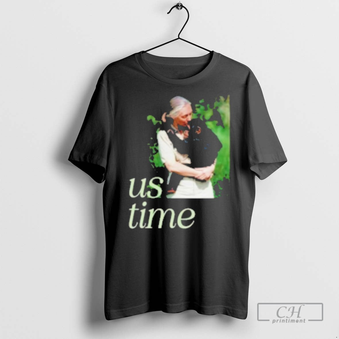 Jane Goodall Chimp Us Time T Shirts