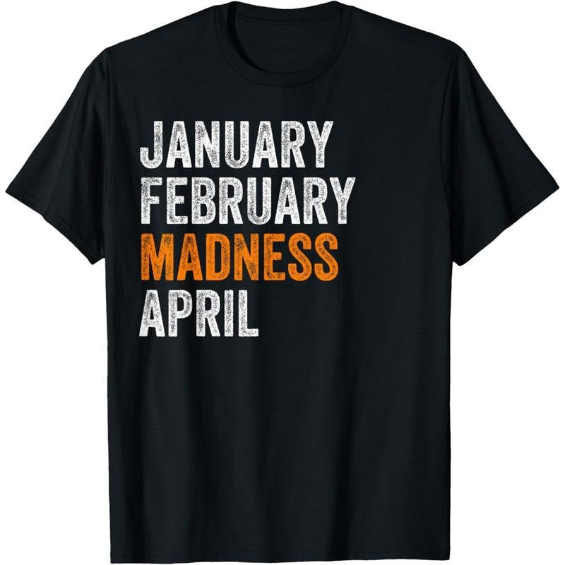 January February Madness April Vintage Funny Basketball T-Shirt Hoodie, Sweatshirt | WearSparks.com