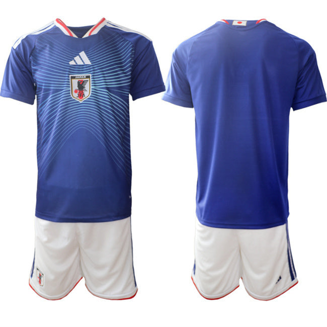 Japan 2026 Blue Home Soccer Jersey Suit