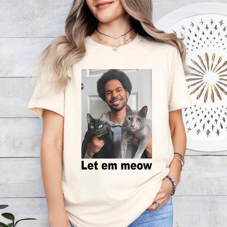 Jarrett Allen Cats Let Em Meow T Shirt Hoodie, Sweatshirt | WearSparks.com