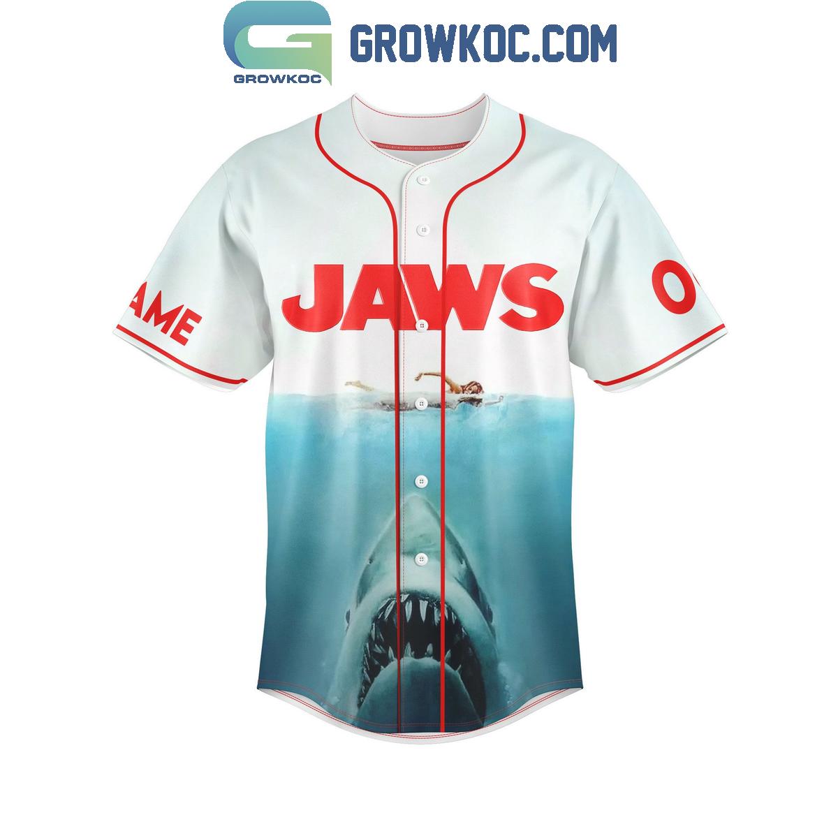 Jaws You’re Gonna Need A Bigget Boat Baseball Jersey