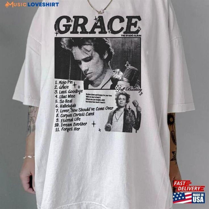 Jeff Buckley Mystery White Boy Tour 1995 Music T-Shirt Shirt Anniversary Gift Unisex Hoodie, Sweatshirt | WearSparks.com