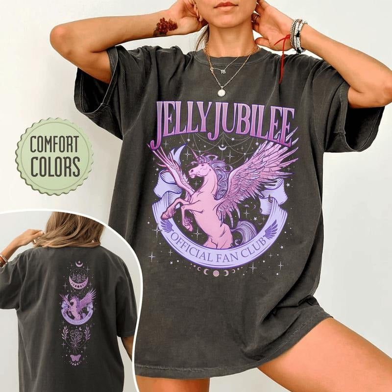 Jelly Jubilee Crescent City Comfort Colors Shirt Bryce Quinlan Merch Crescent City SJM Jelly Jubilee Fan Club 2 Sided...