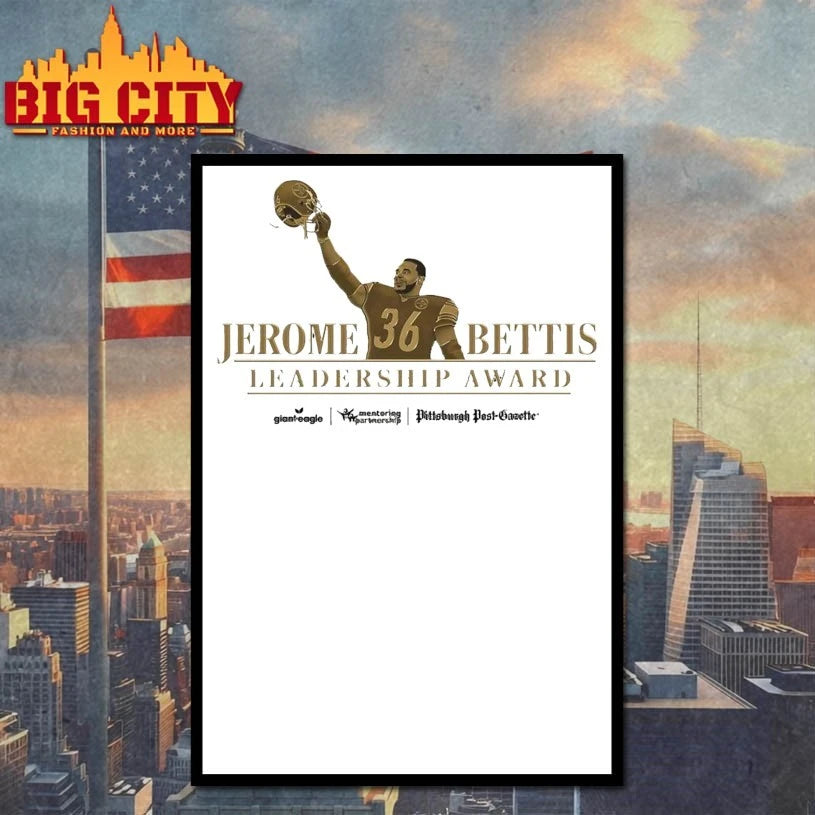 Jerome Bettis Leadership Award shirt