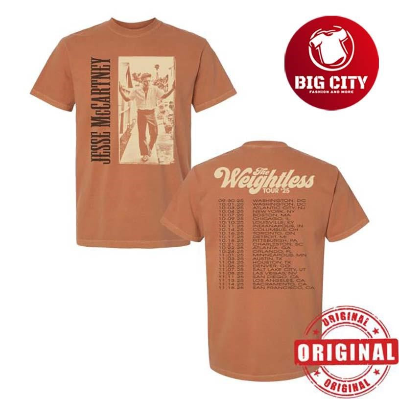 Jesse Mccartney Door Tour Two Sided Shirt