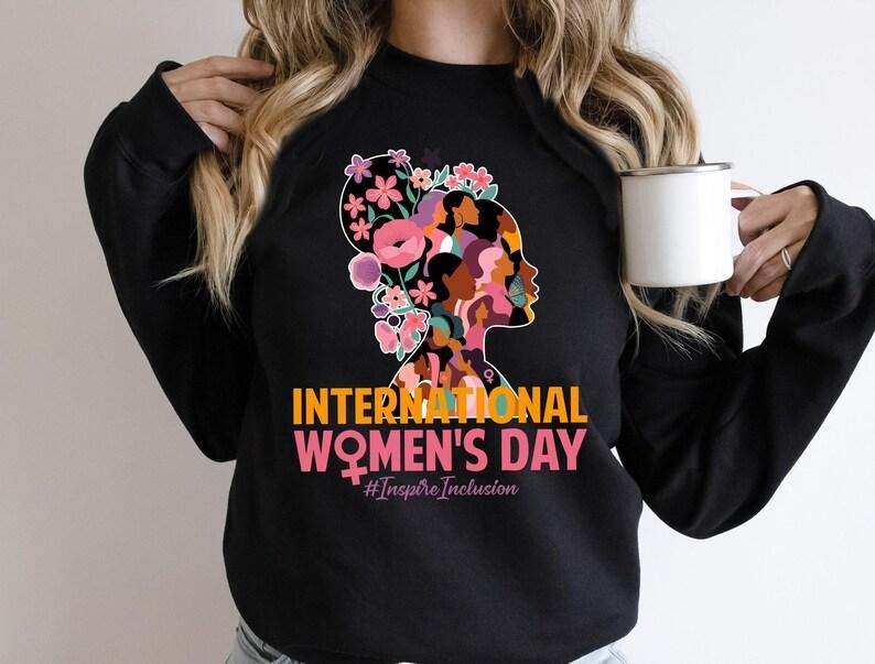 Jessie J Ross International Women's Day Sweatshirt, Women's Day 2025 Shirt, 8 March Women's Day Shirt, Strong Women...